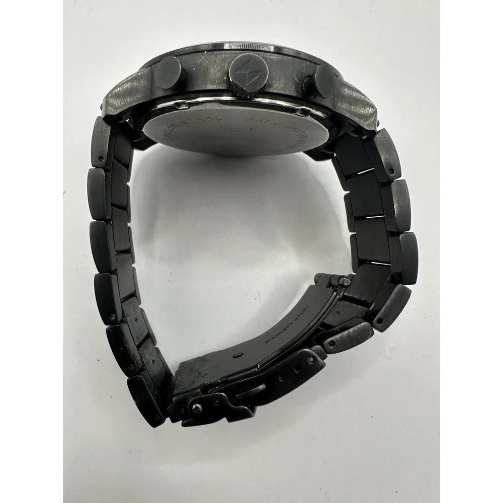MVMT Men's Watch Chrono Gunmetal New Battery C54 316L Stainless Steel 45MM‎ 7
